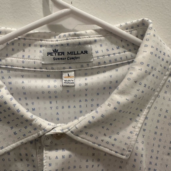 Peter millar word search polo - Picture 2 of 3